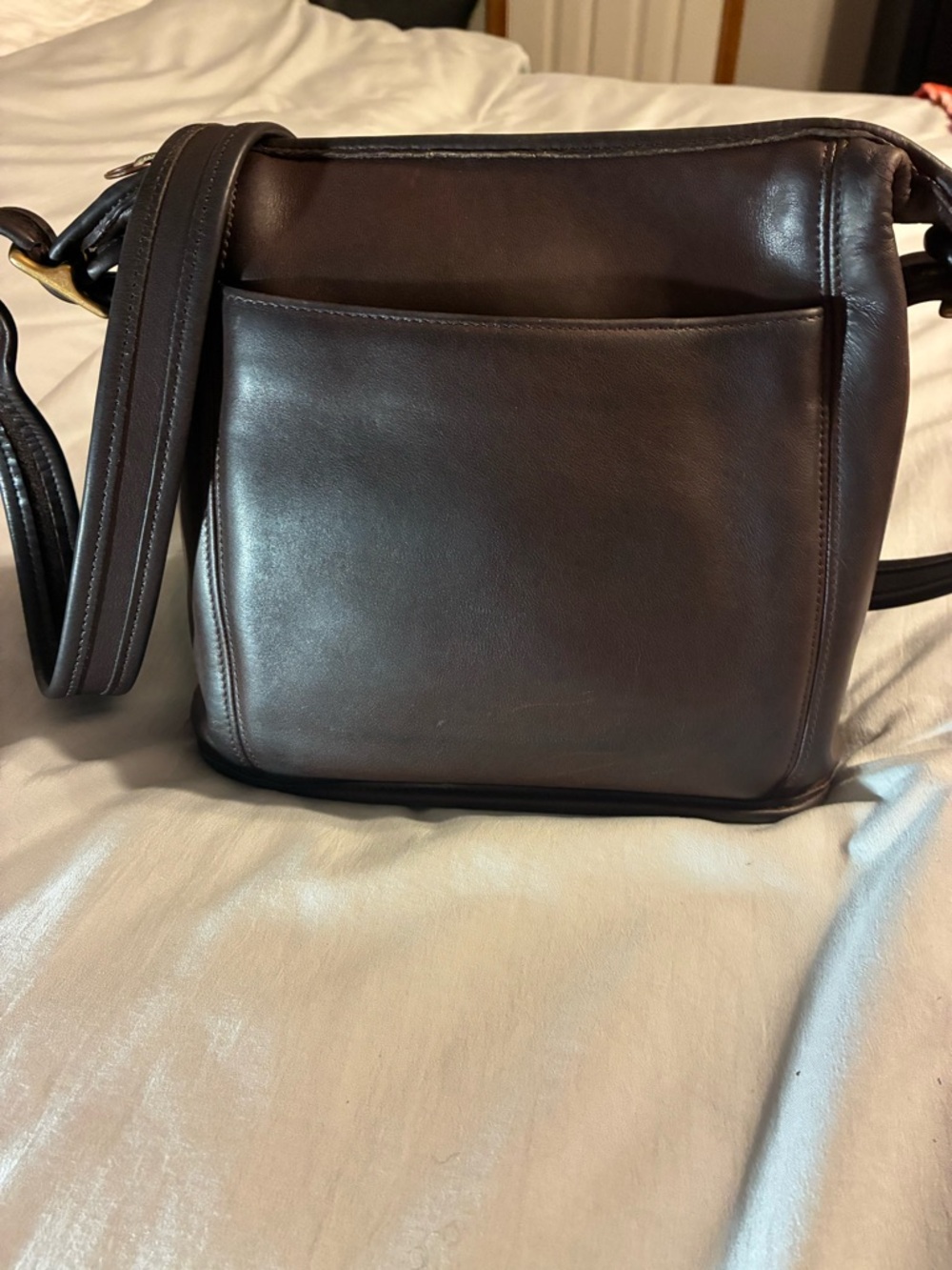 Coach Vintage 9816 Slim Duffle medium bucket bag, shoulder/crossbody Made in USA